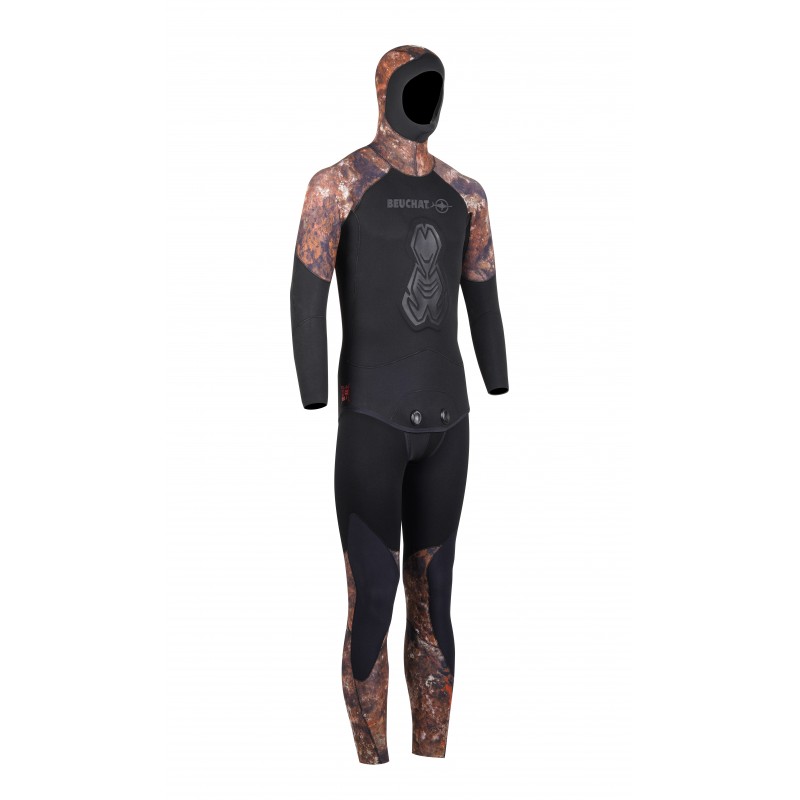 ATLANT BROWN- PRO LONG JOHN 3 MM - OPEN CELL | NYLON | Echipament Spearfishing | Costume neopren